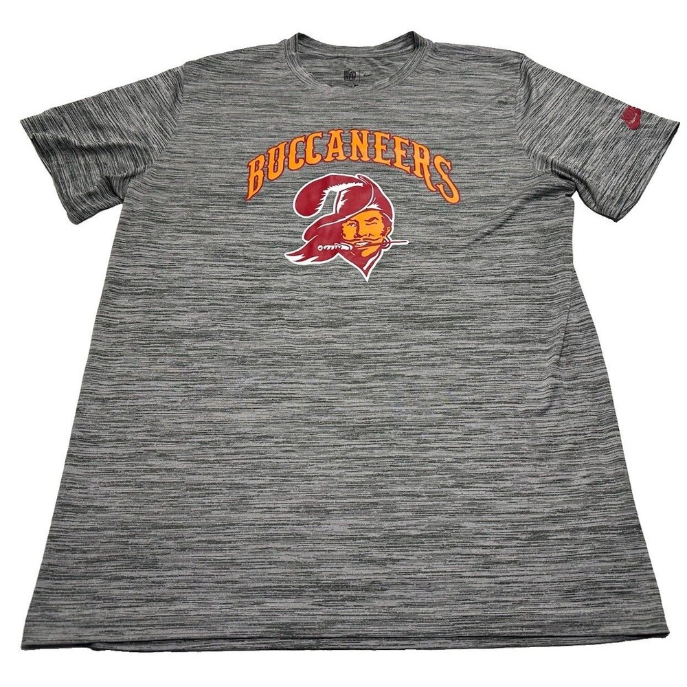Nike Dri-Fit NFL Tampa Bay Buccaneers Throwback Sideline Performance Shirt Large